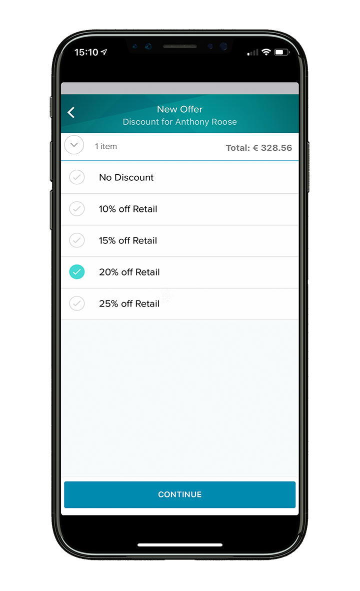 iPhone 8 Front View Mockup by Anthony Boyd Graphics
